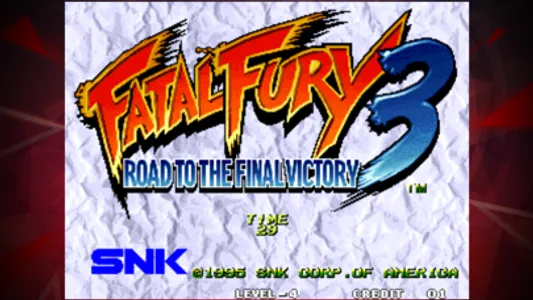 FATAL FURY 3 ACA NEOGEO screenshot 0