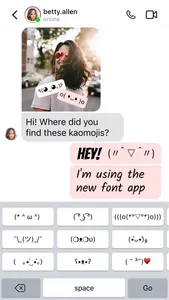 Font, Keyboard Skin for iPhone screenshot 4