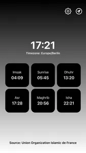 Prayer Times with Widgets screenshot 0