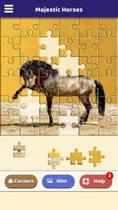 Majestic Horses Puzzle screenshot 3