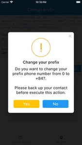 ContactPrefixFixer screenshot 1