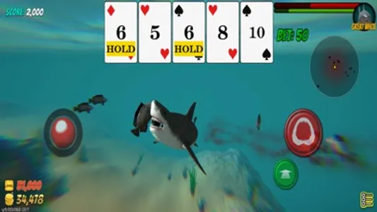 Shark Skill Poker screenshot 1