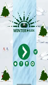 Winter Slide - Truck Glide screenshot 0