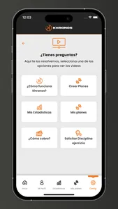 Khronos Coach App screenshot 3