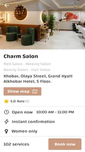 Charm Salon screenshot 2