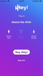 Hey! - Talk, Connect, Repeat. screenshot 0