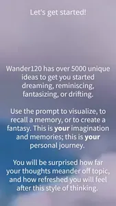 Wander120 screenshot 1