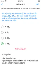 Ôn Thi THPT Quốc Gia screenshot 2