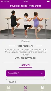 Scuola di danza Petite Etoile screenshot 1