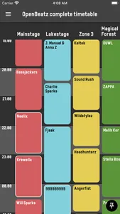 OpenBeatz Timetable screenshot 0