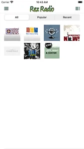 Rez Radio App screenshot 5