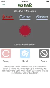 Rez Radio App screenshot 6