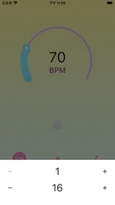 Metronome Go:tempo,bpm-counter screenshot 1