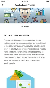 Payday Paycheck Advance Guide screenshot 3