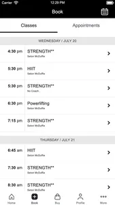 Hybrid Performance Fitness screenshot 1