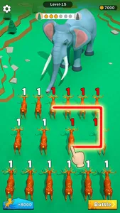 Merge Master - Animal Fight screenshot 2