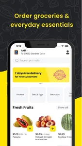 Daily - Grocery delivery screenshot 1