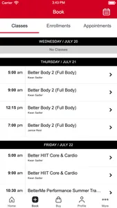 BetterMe Fitness & Performance screenshot 1