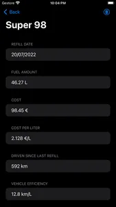 Fuel: Simple Fuel Tracker screenshot 0