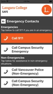 Langara Safe screenshot 2