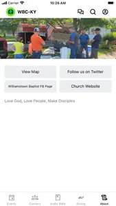 Williamstown Baptist Church screenshot 2