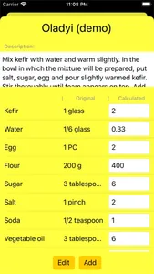 FlexRecipes screenshot 0