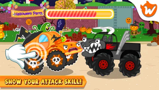 Wolfoo Monster Truck Police screenshot 0