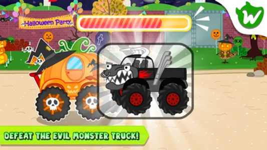 Wolfoo Monster Truck Police screenshot 1