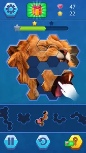 Hexa Jigsaw puzzle screenshot 0