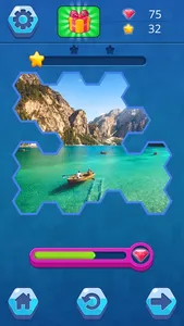 Hexa Jigsaw puzzle screenshot 2