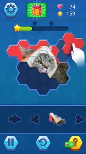 Hexa Jigsaw puzzle screenshot 3