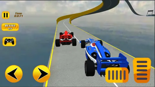 Flash Car Stunts 3D: Ramp Game screenshot 1