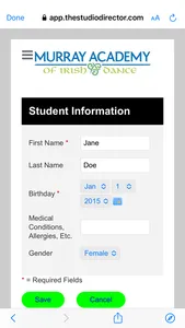 Murray Academy of Irish Dance screenshot 3