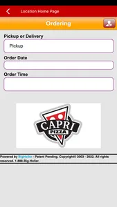 Capri’s Pizza screenshot 3