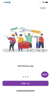 Golf Delivery screenshot 0