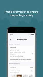 Tevio-Courier:Pickup & Deliver screenshot 2