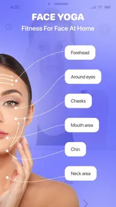 Face Yoga Exercise & Skincare screenshot 0