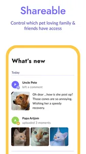 Huply: pet photo album & diary screenshot 4