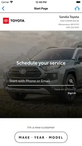 Sandia Toyota screenshot 4