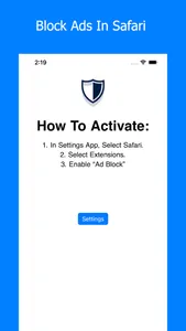 Browser Ad Block Extension screenshot 1