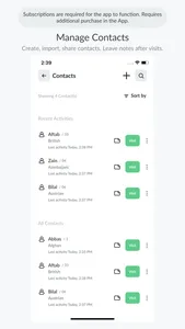 Ziyara: Contact Management screenshot 4