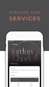 Jordan Charlotte Hair Lounge screenshot 1