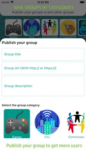 Wha Groups by Category screenshot 3