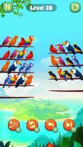 Color Bird Sort Puzzle Game screenshot 4