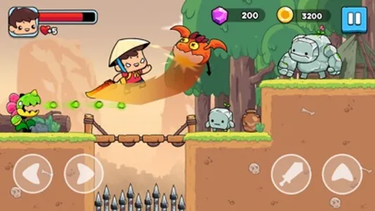 Jungle Adventure - Stick Boy screenshot 0