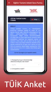TÜİK Anket screenshot 2