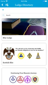 1st Masonic District screenshot 2