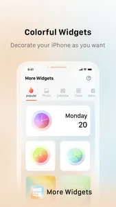 More Widgets screenshot 0