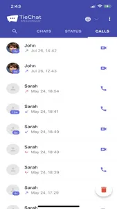 TieChat Messenger screenshot 5