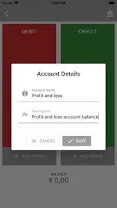 Account Balance T screenshot 1